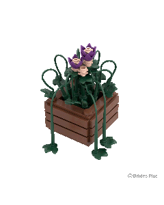 BRIXIES Plus Mini Blume Royal blossom