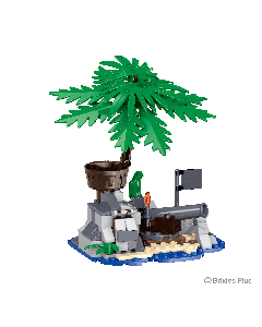 BRIXIES Plus Pirateninsel