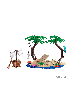BRIXIES Plus Pirateninsel Schatz