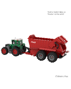 BRIXIES Plus Krampe Halfpipe Muldenkipper in der Giftbox