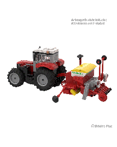 BRIXIES Plus Massey Ferguson 6S - 1:32