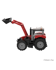 BRIXIES Plus Massey Ferguson 5S mit Frontlader - 1:32