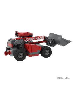 BRIXIES Plus Weidemann T6025 mit Zubehör